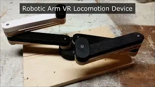 A VR locomotion device based off robotic arms