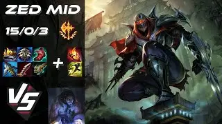 MID Zed vs Sylas - EU Challenger Patch 15.1
