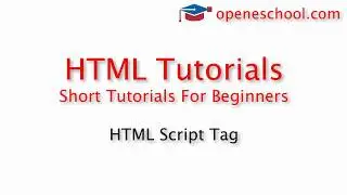 HTML Tutorials For Beginners - HTML Script Tag