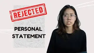 Reading my REJECTED Personal Statement | Dental