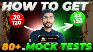 How to Improve Mock Test Score I Accuracy v/s Speed I Grand Strategy and Motivation I Keshav Malpani