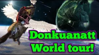 Donkuanatt world tour! - Shai's flying donkey