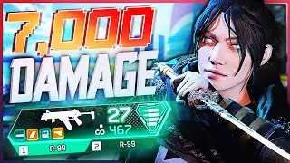 MY HIGHEST DAMAGE GAME ON APEX LEGENDS (20 kills 7k dmg)