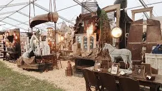 Picking the Worlds Largest Flea Market, Round Top Texas Antiques Week