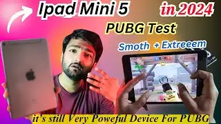 I pad Mini 5 Pubg Test In 2024🔥After new Update iOS 17.4.1| Most Powerful device For PUBG gaming |