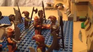Lego эльфы против орков