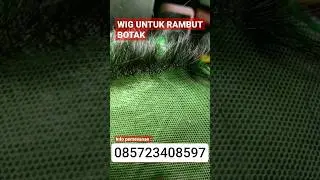 WIG UNTUK RAMBUT BOTAK UKURAN 18 x 23 @maharaniextensionBDG  082119175515
