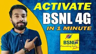 BSNL 4G Activation - Bsnl 4g activation process / bsnl 4g activation sms / bsnl 4g activation code
