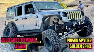 Moab Wheeling! Poison Spyder and Golden Spike