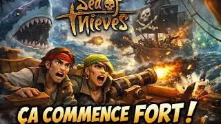 Sea of Thieves on se fait attaquer des début ça commence fort