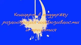 Концерт, посвященный разнообразию и инклюзивности