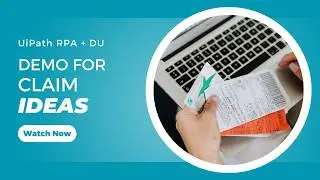 Automate Expense Data with UiPath RPA +Document Understanding + Action Center| Demo Workflow