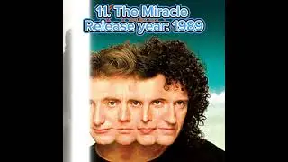 Ranking Queen 15 studio albums (no hate) #Queenband #freddiemercury