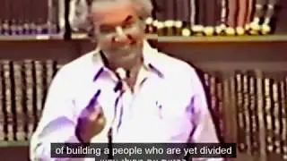 David Hartman: The Responsibility of Jews in Israel to Jews in the Diaspora