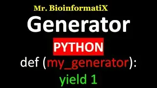 Generator in Python | Python for Beginners