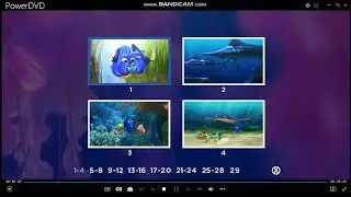 Finding Dory DVD Menu Walkthrough