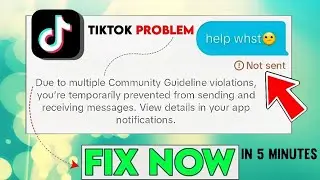 Tiktok comunity Guidlines violation problem | how to solve tiktok community guideline violation
