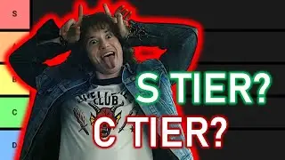 Stranger Things Season 4 - Character Tier List