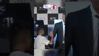 Роналду дал мотивации парнишке😉 #футбол #лигачемпионов #роналду