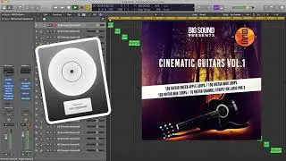 Big Sound - Cinematic Guitars Vol.1 (MIDI, Loops, Logic X channel strips prod. by Insight)