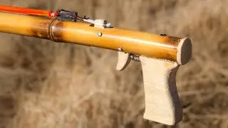 DIY Bamboo Slingshot for Defense