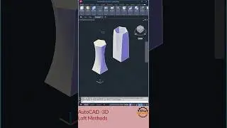AutoCAD 3D Loft Command Tutorial   Step by Step Guide 