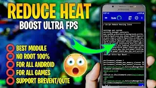 Non Root Module For  Games Performance | Reduce Heating Issue & Boost Max FPS