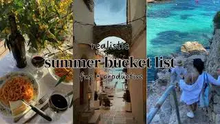 summer bucket list 2023 | fun + productive things to do when you're bored