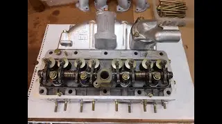 Реставрация двигателя Москвич 408 1967, Серия 12. ГБЦ, сборка