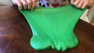 Playing with slime ASMR