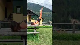 Balance-strength test. #youtubechamps #triathlete #motivation #sports #training #cycling #running