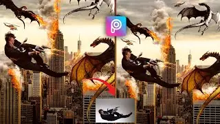 Pickart :- dragon movie photo editing || new photo editing concapt | step by step photo editing