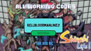 ALL Working CODES In Shinobi Life 2!