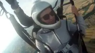 Paragliding in Poland with Kasia