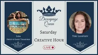 Join Lisa of Sweet & Sassy Treasure and Teri Lightsey this Saturday, March 16th at 3PM EST