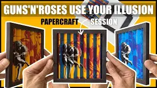 Guns N' Roses Use Your Illusion Papercraft - Crafting Session