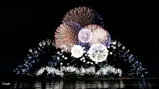 A Night of Fire and Music: 'Holdin' On' by MONSTA (Skrillex and Nero Remix) Pyromusical