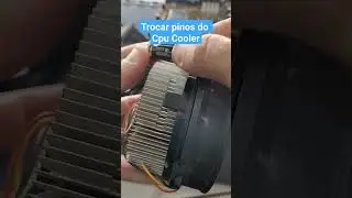 Como trocar os pinos do Cooler do Cpu!