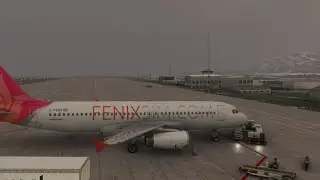 Смотрим Среднюю Азию 3. На обновленном Fenix A320 v2 возвращаемся в Ташкент UTTT | MFS 2020 + ArcGIS