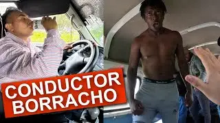 Manejando borracho una Combi  (BROMA)