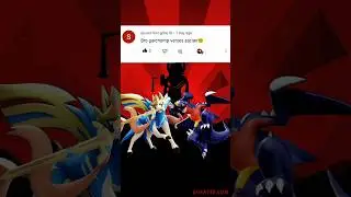 Pokemon unite Zacian Vs Garchomp battle 