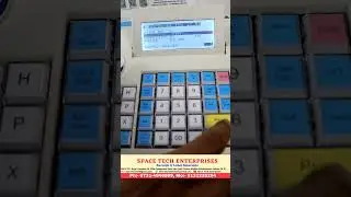Billing Machine WeP BP1100 Demo Of WepBp1100joy How To Operate WepBp-1100 