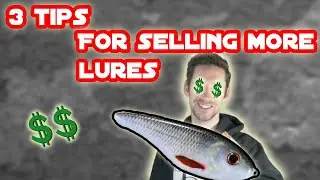 3 Tips for Beginner Lure Painters to Sell More Custom Lures and Make More Money💲💲