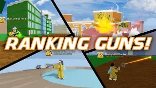 Ranking all the guns in Blox Fruits !
