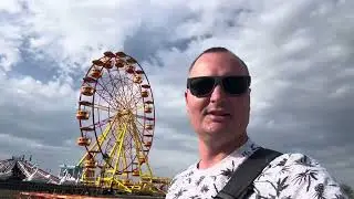 Новофёдоровка Крым, обстановка на пляже перед Мега ливнем