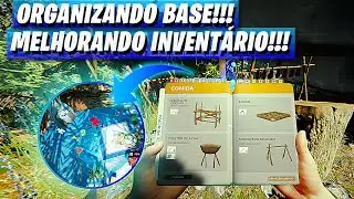 como ORGANIZAR sua BASE no THE FOREST!!!