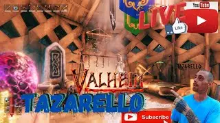Valheim Building and Maybe go Fight some Tar Pits #VibeHeim #Valheim