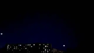 Вспышка «Иридиума» Мурманск 02.04.2017