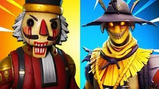 Top 10 Scariest Fortnite Skins! (Fortnite Battle Royale)