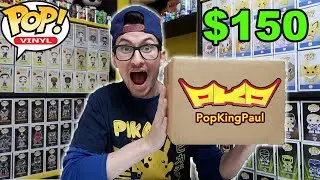 Opening $150 PopKingPaul Funko Pop MYSTERY BOX!